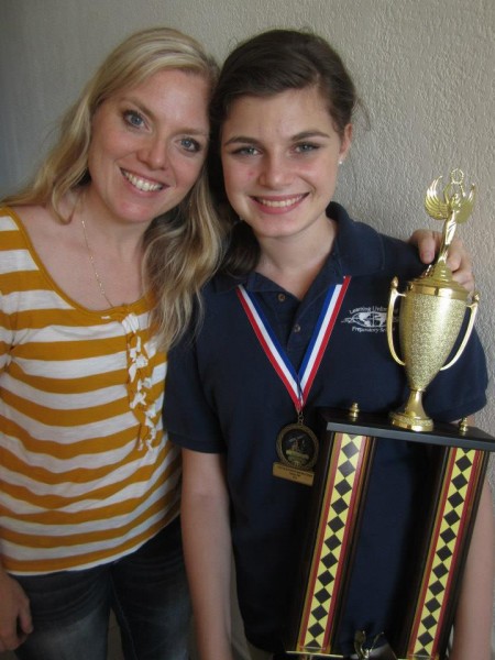 Happy Mommy and Daughter