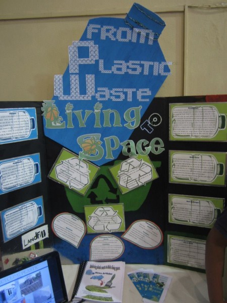 Polli-Bricks: "From Plastic Waste to Living Space"