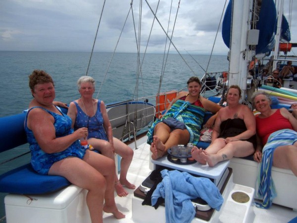 On board The Random Wind